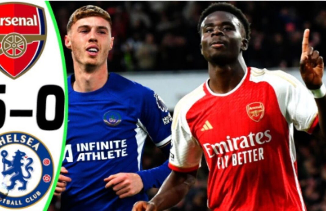 Arsenal Ruthlessly Thrash Chelsea 5-0: A Breakdown of the Arsenal vs Chelsea Highlights
