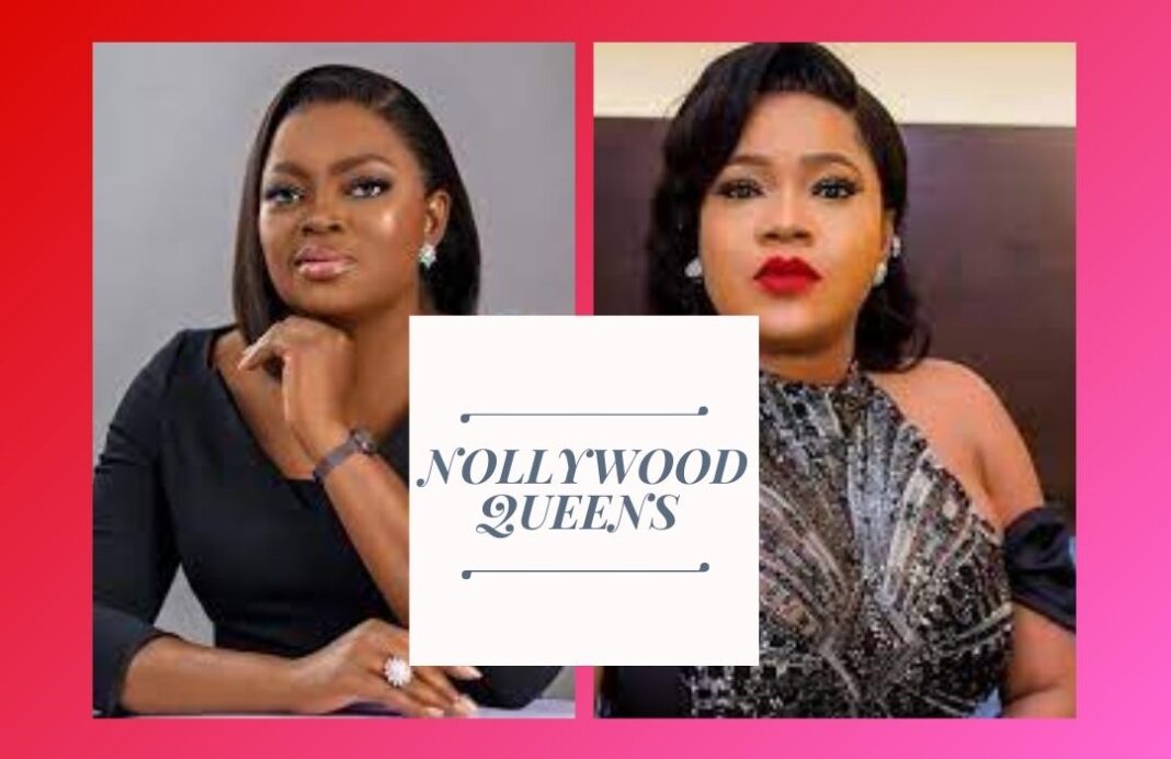 Nollywood Queens Funke Akindele and Toyin Abraham Bury the Hatchet!