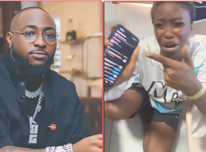 "Daddy don follow me": 30BG Hypelady Cardipdc Screams with Tears of Joy as Davido Follows Her on Instagram