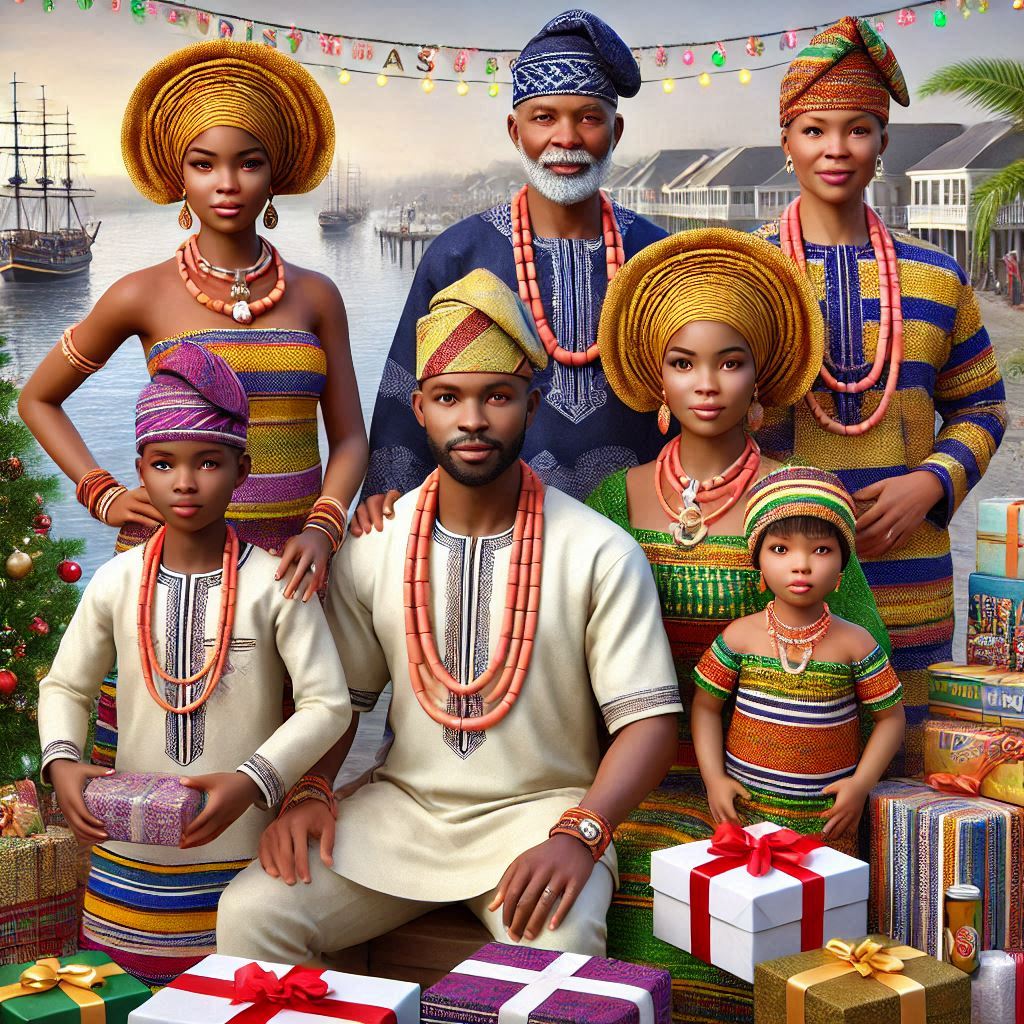 AI-Generated Christmas Greeting Card Prompt12 3