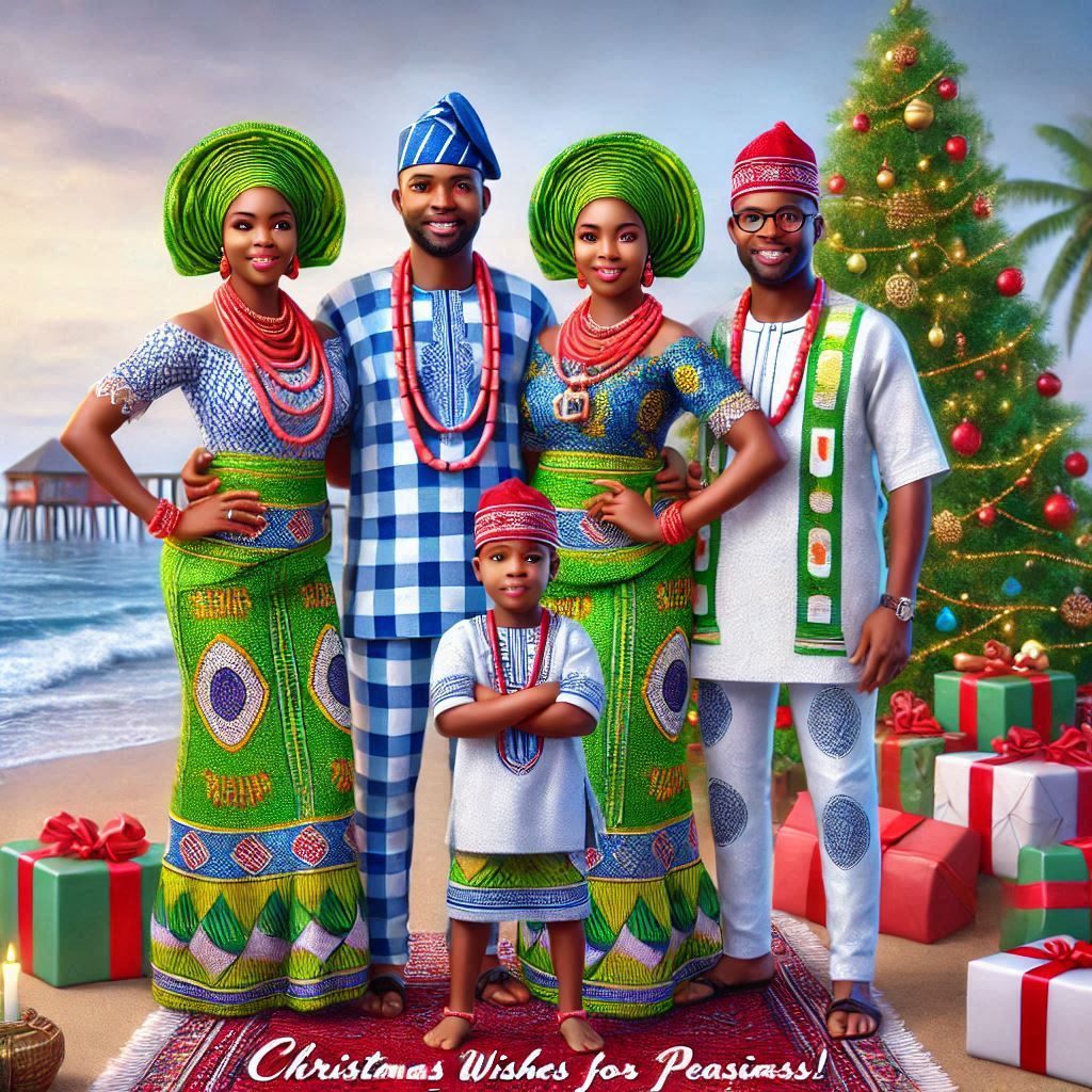 AI-Generated Christmas Greeting Card Prompt12 4