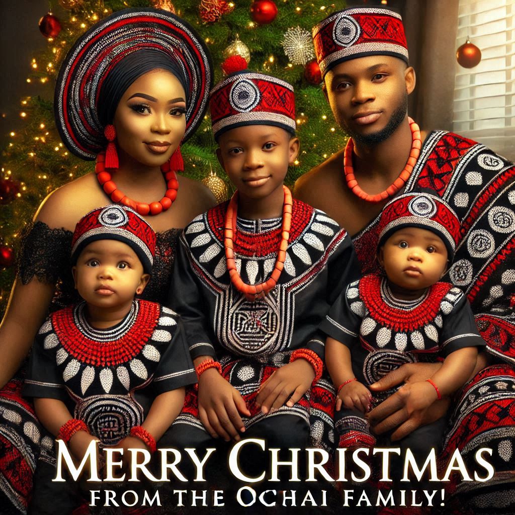 AI-Generated Family Christmas Greeting Cards Prompt14 2