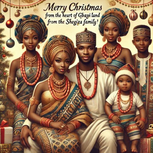 AI-Generated Family Christmas Greeting Card Prompt16 3