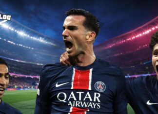 PSG Beats Arsenal to Reach Champions League Final vs Inter Milan PSG players celebrating after defeating Arsenal to reach the UEFA Champions League final against Inter Milan