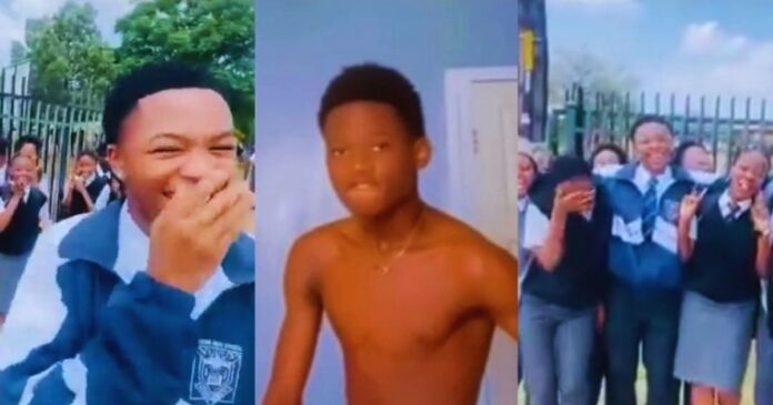 16-year-old Flexy Oftentse receives warm welcome from classmates and teachers upon returning to school in Zimbabwe after months of trauma