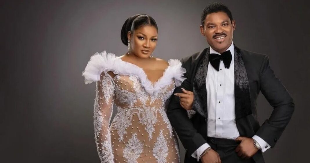 Omotola Opens Up on 30-Year Marriage: “I’ve Never Fought Over Another Woman”