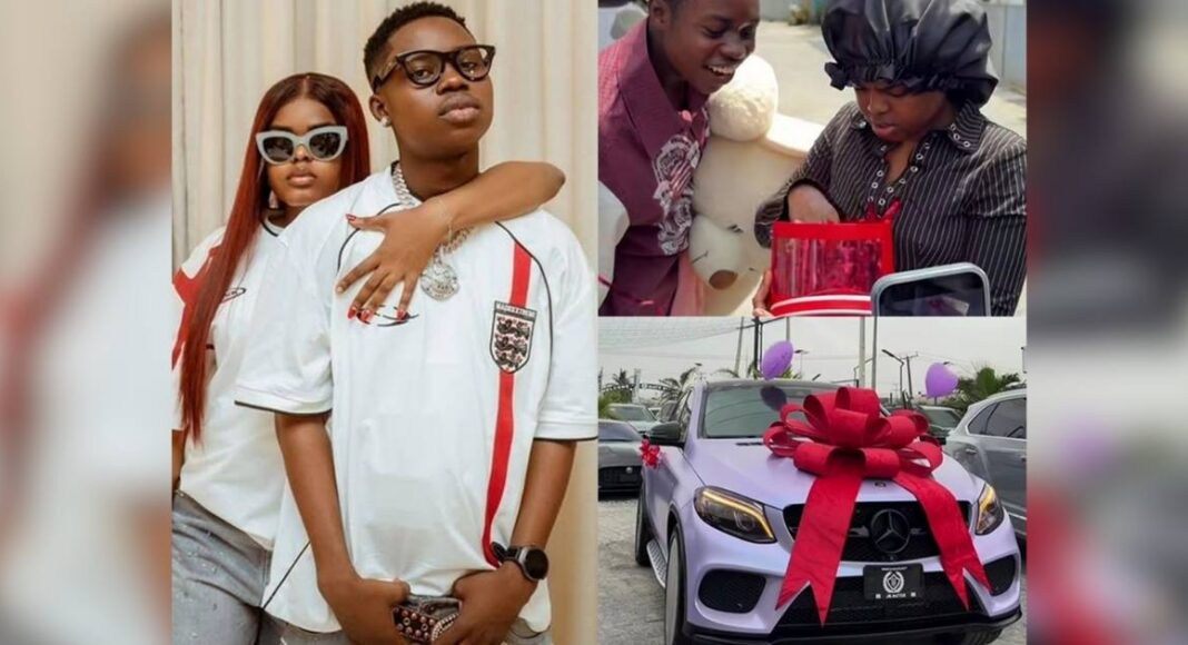 Peller gifting Jarvis Mercedes-Benz AMG