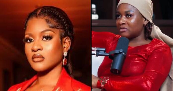 BBNaija winner Phyna speaking about her difficult childhood and why she dislikes her birth name Blessing.