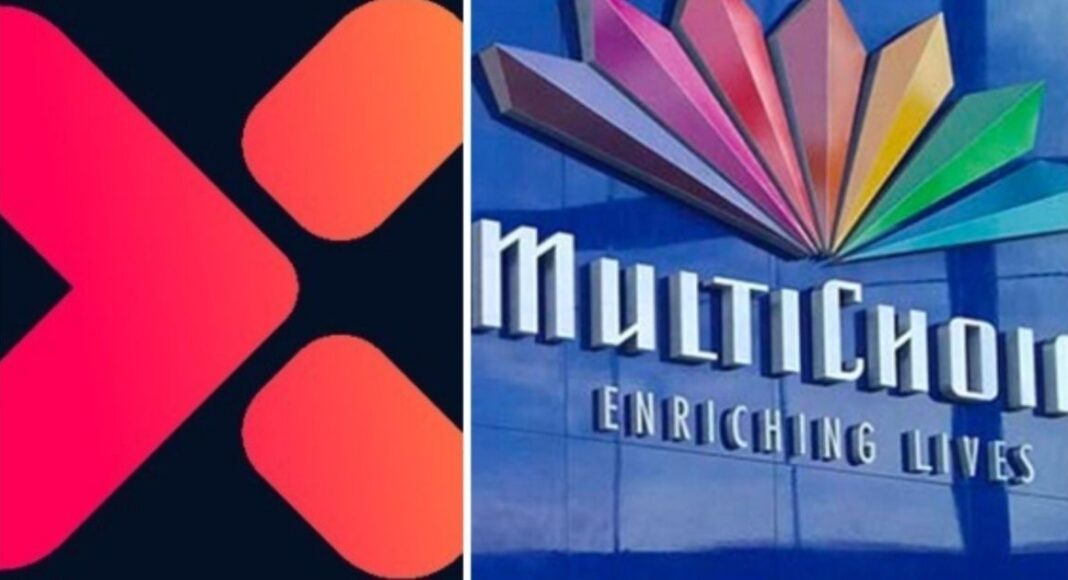 Showmax streaming platform logo on screen as MultiChoice announces shutdown plans.